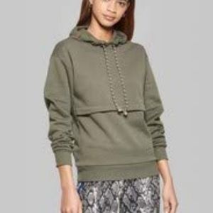 Wild Fable Army Green Hoodie